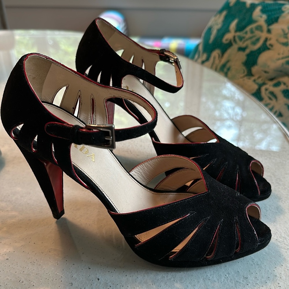 Prada suede heels - Picture 11 of 14